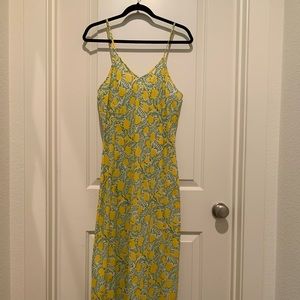 Mille Roma Slip Dress in Citrus - Medium